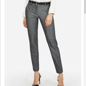 New Mid rise thin stripe columnist ankle pant